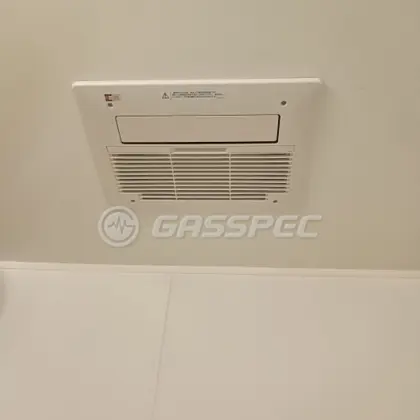施工後の浴室乾燥機（ノーリツ BDV-3307AUKNSC-J3-BL）