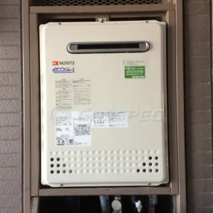 施工後の給湯器（ノーリツ GT-CV2452SAWX-PS-2 BL）