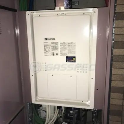 施工後の暖房熱源機（ノーリツ GTH-2454AW3H-H BL）
