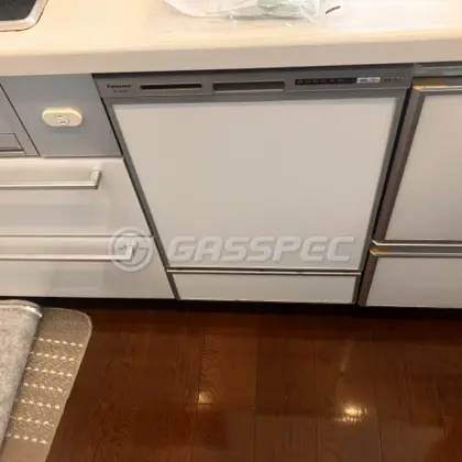 施工後のビルトイン食洗機（パナソニック NP-45RD9S）