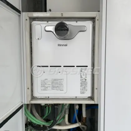 施工後の暖房熱源機（リンナイ RVD-A2400SAT2-3(B)）
