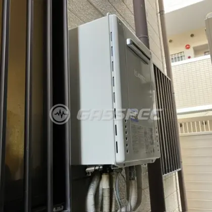 施工後の給湯器（ノーリツ GT-2070SAW BL）