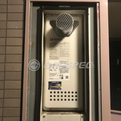 施工後の給湯器（ノーリツ GT-2053AWX-T-4 BL）