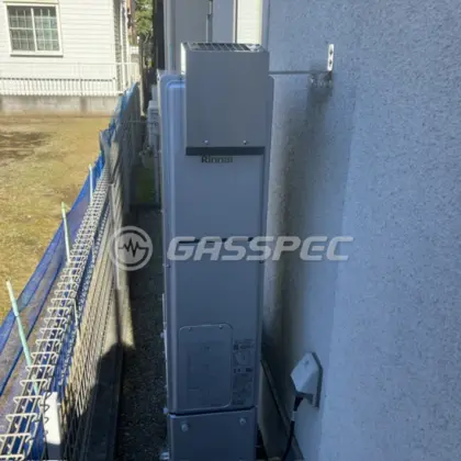 施工後の暖房熱源機（リンナイ RUFH-SE2408SAW2-3）