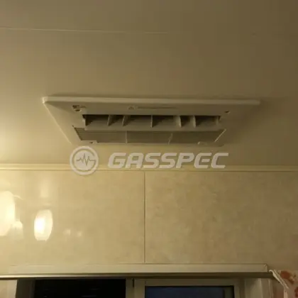 施工後の浴室乾燥機（ノーリツ BDV-3307AUKNSC-BL）
