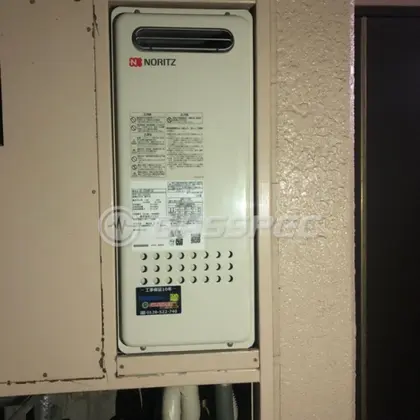 施工後の給湯器（ノーリツ GQ-1628AWX-DX BL）