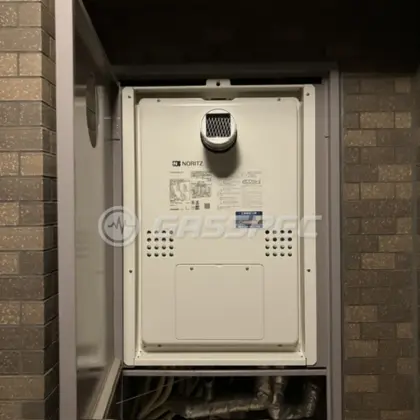 施工後の暖房熱源機（ノーリツ GTH-CV2460AW3H-T-1 BL）