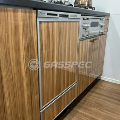 施工後のビルトイン食洗機（パナソニック NP-45MD9S）