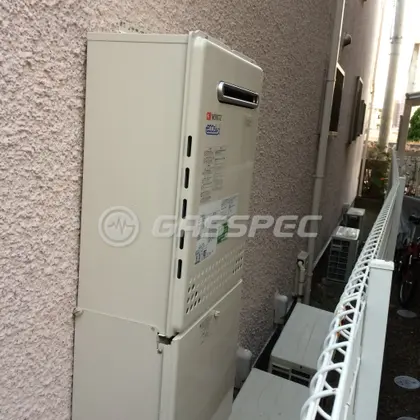 施工後の給湯器（ノーリツ GT-C2452SAWX-2 BL）