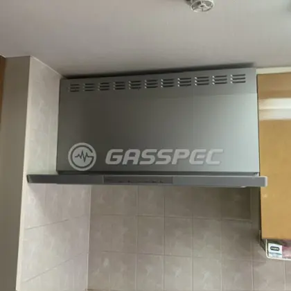 施工後のレンジフード（リンナイ XGR-REC-AP904SV）