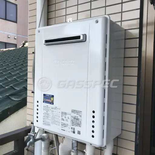 交換後の給湯器（ノーリツ GT-2470SAW BL）