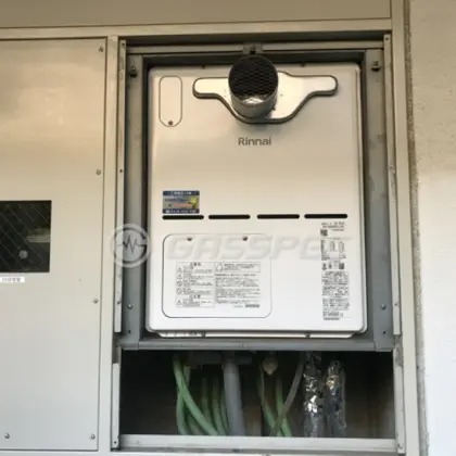 施工後の暖房熱源機（リンナイ RVD-A2400SAT2-3(B)）