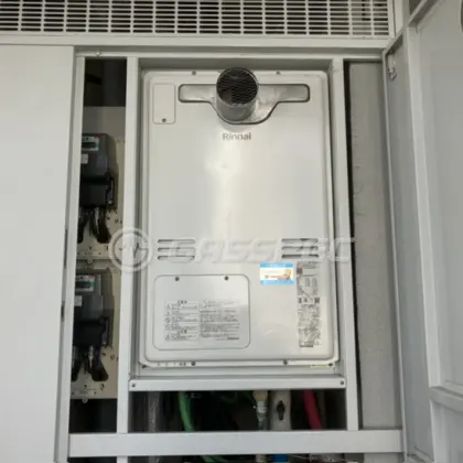 施工後の暖房熱源機（リンナイ RUFH-A2400SAT2-3(A)）