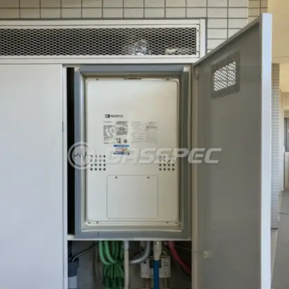 施工後の暖房熱源機（ノーリツ GTH-C2460AW3H-H-1 BL）