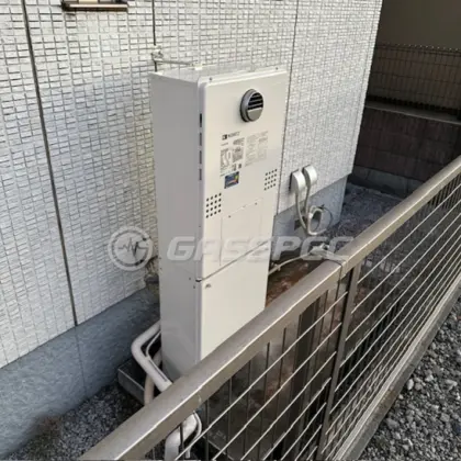 施工後の暖房熱源機（ノーリツ GTH-C2460AW3H-1 BL）