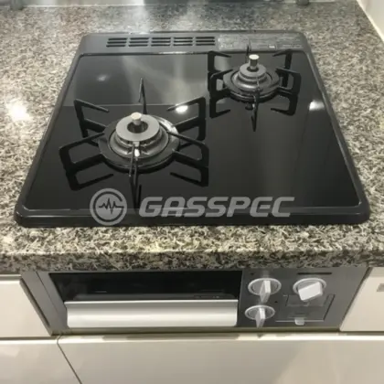 施工後のビルトインガスコンロ（ノーリツ N2G24KSPSSV）