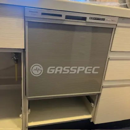 施工後のビルトイン食洗機（パナソニック NP-45RS9S）