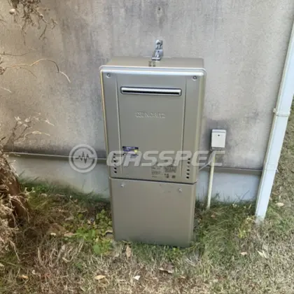 施工後の給湯器（ノーリツ GT-C2472SAW BL）