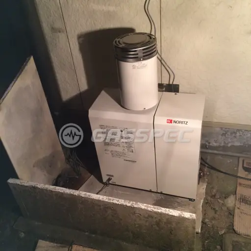 交換後の給湯器（ノーリツ OR-8YDX）