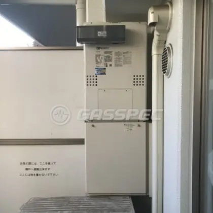 施工後の暖房熱源機（ノーリツ GTH-2454SAW3H BL）