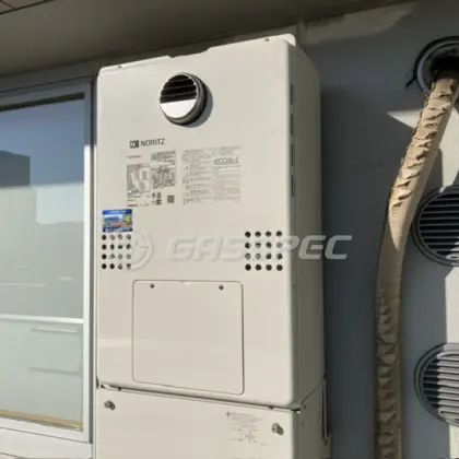 施工後の暖房熱源機（ノーリツ GTH-C2460AW3H-1 BL）