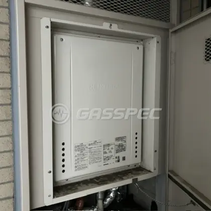 施工後の給湯器（ノーリツ GT-2470AW-H BL）