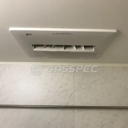施工後の浴室乾燥機（ノーリツ BDV-4106AUKNC-J3-BL）
