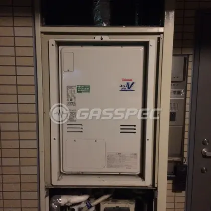 施工後の暖房熱源機（リンナイ RUFH-V2403AU2-3(B)）