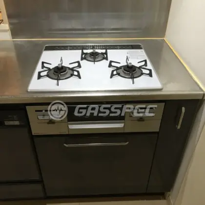 施工後のビルトインガスコンロ（リンナイ RS31AW36P49R7VW）