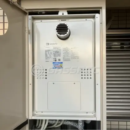 施工後の暖房熱源機（ノーリツ GTH-2454SAW3H-T BL）