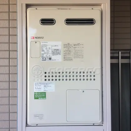 施工後の給湯器（ノーリツ GTH-2444AWX3H-1 BL）