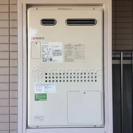 交換後の給湯器（ノーリツ GTH-2444AWX3H-1 BL）