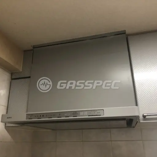 交換後のレンジフード（ノーリツ NFG6S21MSI）