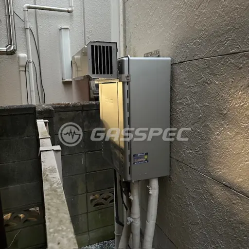 交換後の給湯器（ノーリツ GT-C2472SAW BL）