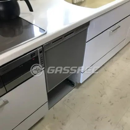 施工後のビルトイン食洗機（パナソニック NP-45MS9S）