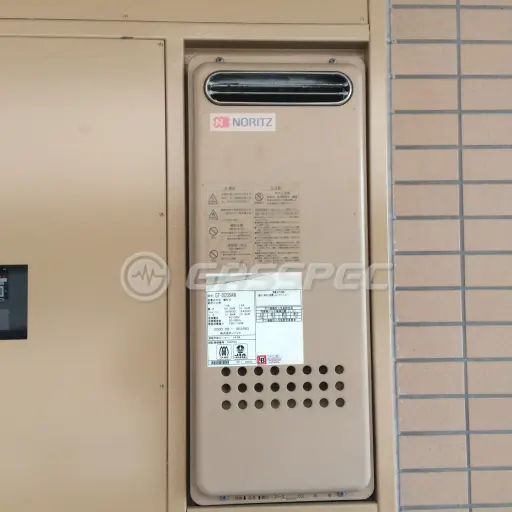 交換前の給湯器（ノーリツ GT-2023SAW）