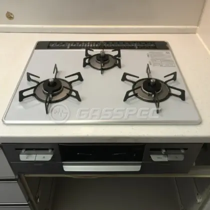 施工後のビルトインガスコンロ（リンナイ RS31AW36P49R7VW）
