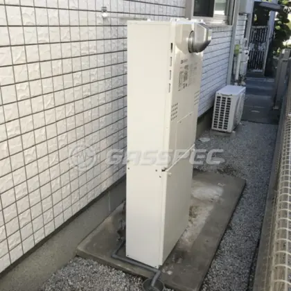 施工後の暖房熱源機（ノーリツ GTH-C2461AW6H-1 BL）