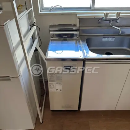 施工後の給湯器（ノーリツ GBF-1610D-2C(1型)）