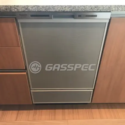 施工後のビルトイン食洗機（パナソニック NP-45MD9S）