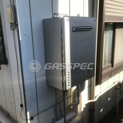 施工後の給湯器（ノーリツ GT-C2472SAW BL）