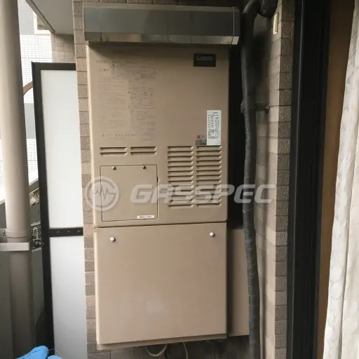 交換前の暖房熱源機（ナショナル（松下） AT-366RSA-AW2Q-F）