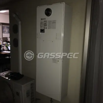 施工後の暖房熱源機（ノーリツ GTH-C2460AW3H-1 BL）