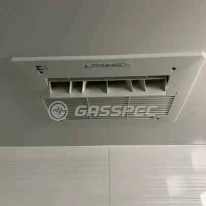 施工後の浴室乾燥機（ノーリツ BDV-3307AUKNSC-J3-BL）