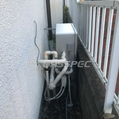 施工後の給湯器（ノーリツ GT-C2072SAR BL）