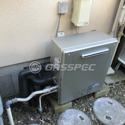 施工後の給湯器（ノーリツ GT-C2472AR BL）