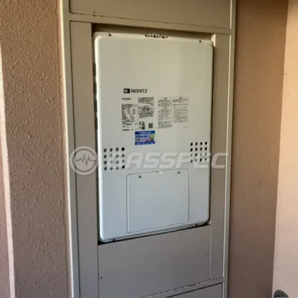 施工後の暖房熱源機（ノーリツ GTH-2454AW3H-H BL）