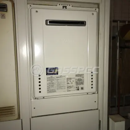 施工後の給湯器（ノーリツ GT-1670SAW BL）