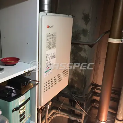 施工前の給湯器（GT-1638SAWX-FFA）