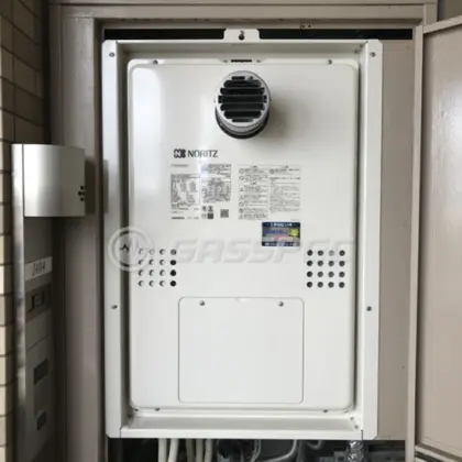 施工後の暖房熱源機（ノーリツ GTH-2454SAW3H-T BL）